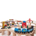 701 - Wooden Railway Set