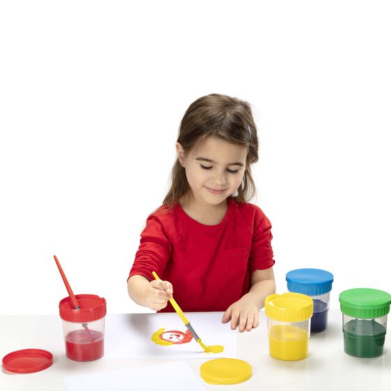 1623 - Spill-Proof Paint Cups