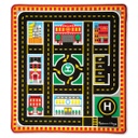 9406 - Round The City Rescue Rug