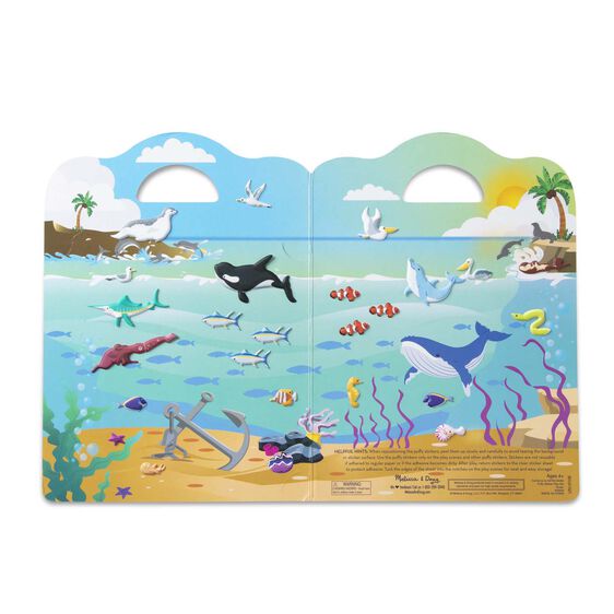 30520 - Puffy Sticker - Ocean Puffy Sticker Play Set - Ocean