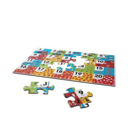 31002 - Farm Number Floor Puzzle (24 pc)