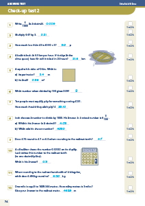 Fractions 6 Teacher's Guide