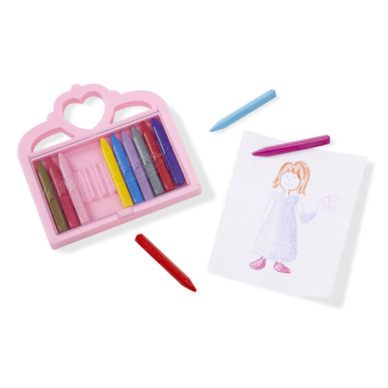 4155- Princess Crayon Set