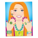 4223 - Jewelery and Nails Glitter Sticker Pad