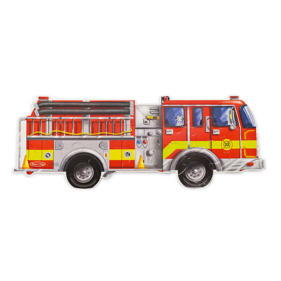 436 - Giant Fire Truck Floor Puzzle (24 pc)
