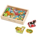 475 - Wooden Animal Magnets
