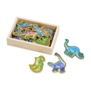 476 - Wooden Dinosaur Magnets