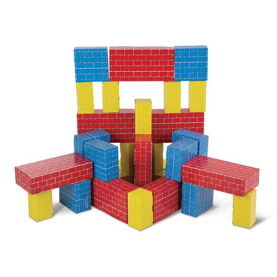 2784 - Deluxe Jumbo Cardboard Blocks (40 pcs)