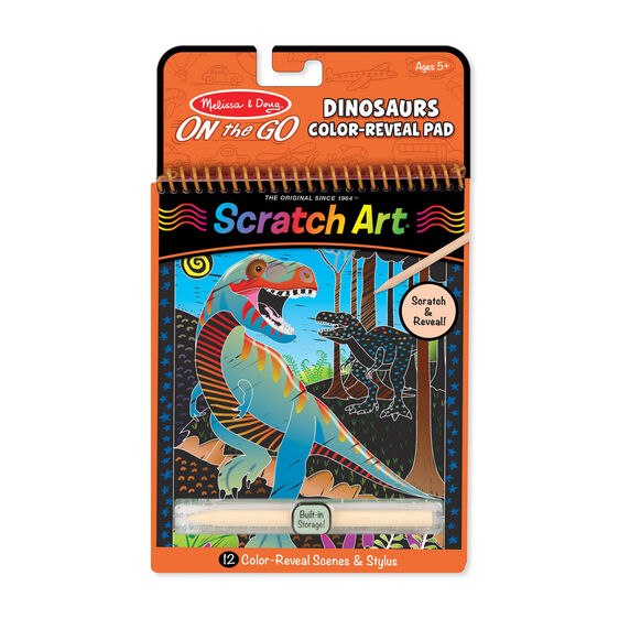 30514 - SCRATCH ART - Dinosaur
