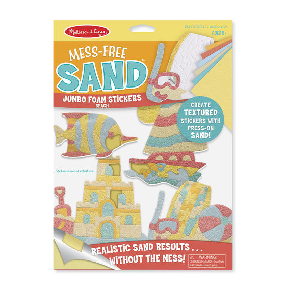 30042 - Mess-Free Sand Stickers - Beach