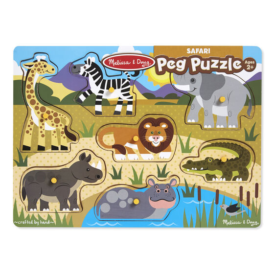9054 - Safari Peg Puzzle (new style)