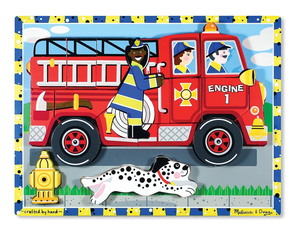 3721 - Fire Truck Chunky Puzzle