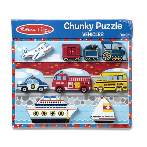 3725 - Vehicles Chunky Puzzle