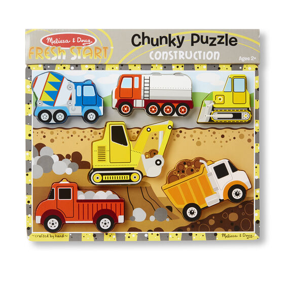 3726 - Construction Chunky Puzzle