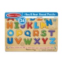 340 - Wooden Sound Puzzle - Alphabet
