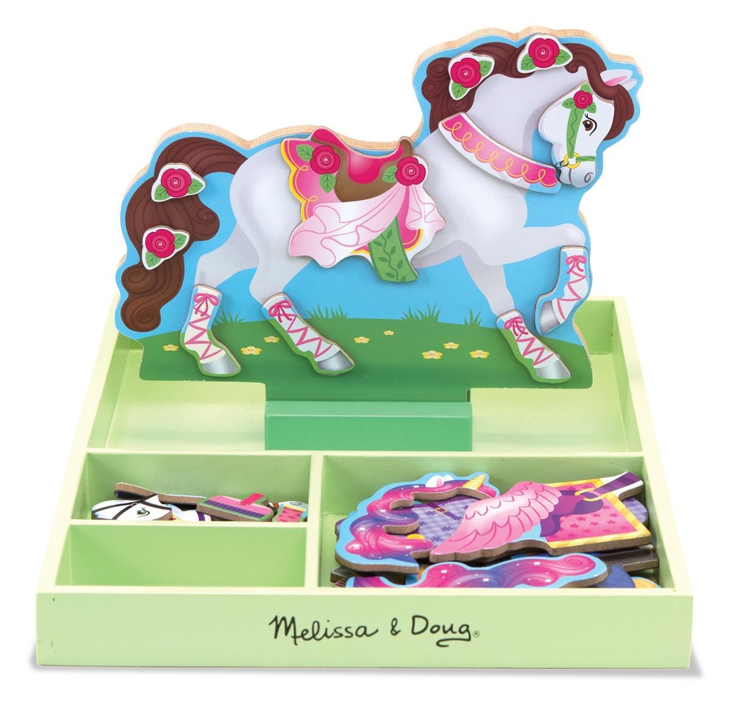8591 - My Horse Clover Magnetic Dress-up