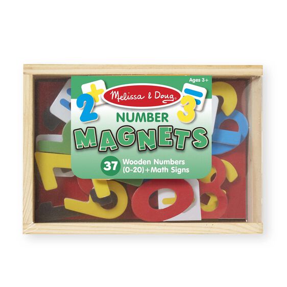 449 - Magnetic Wooden Numbers