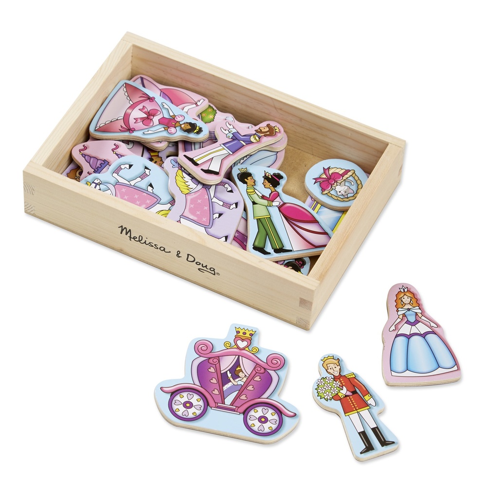9278 - Wooden Princess Magnets