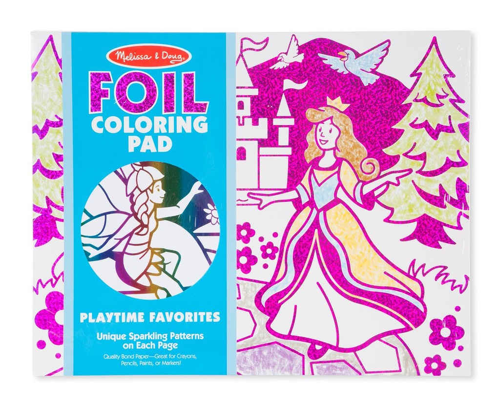 30303 - Foil Colouring Pad - Playtime Favourites