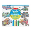 4205 - Jumbo Colouring Pad - Vehicles