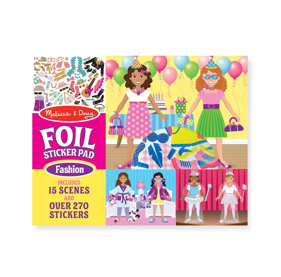 5546 - Foil Sticker Pad - Fashion