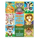 8605 - Make a Face Sticker Pad  - Crazy Animals