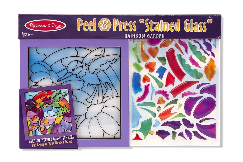 4264 - Peel &amp; Press Stained Glass – Rainbow Garden