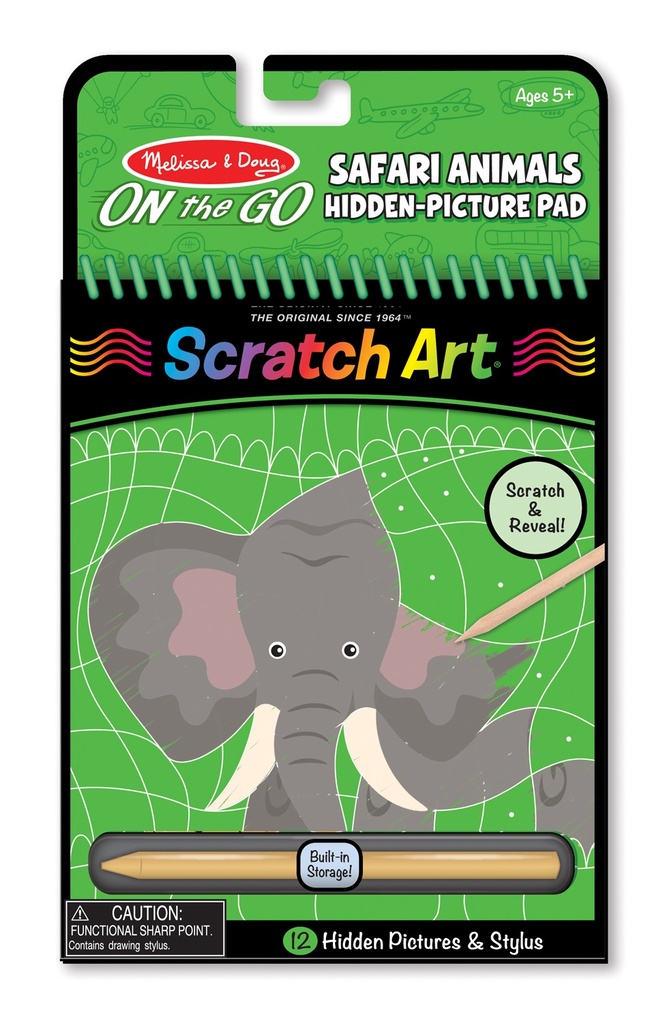 9419 - Safari Animals Hidden Picture Pad