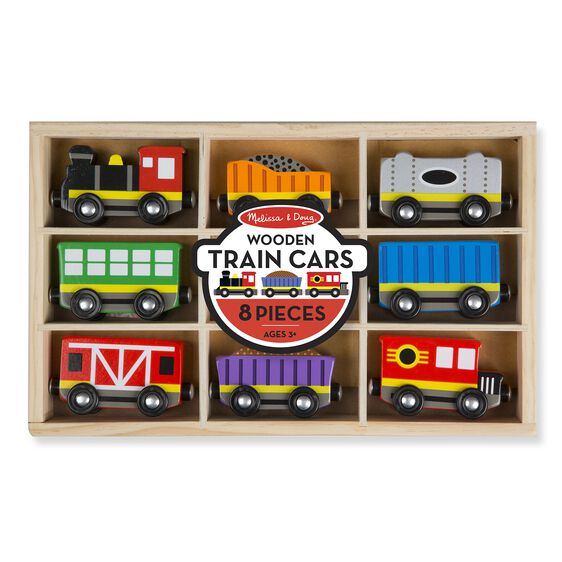 5186 - Wooden Train Cars
