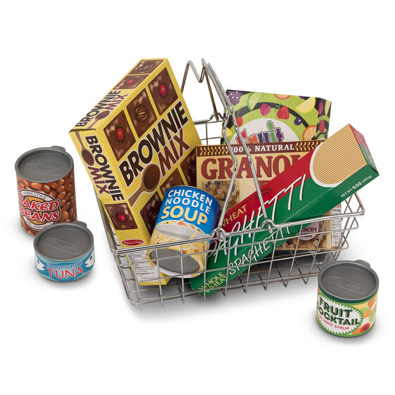 5171 - Grocery Basket with playfood