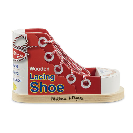 3018 - Wooden Lacing Shoe