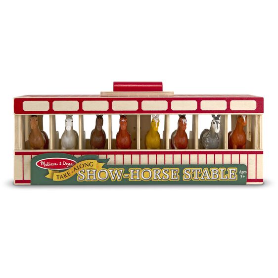 3744 - Take Along Show-Horse Stable Play Set