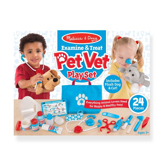 8520 - Examine and Treat Pet Vet Play Set