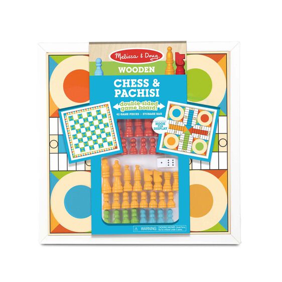 30381 - Wooden Chess &amp; Pachisi