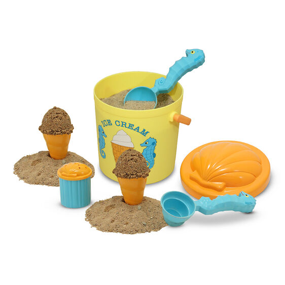 6433 - Speck Seashorse Sand Ice Cream Set