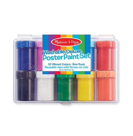 4123 - Deluxe Poster Paint Set