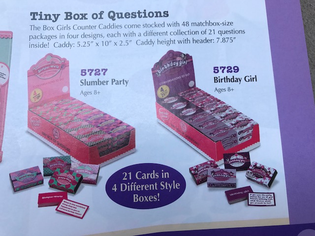 5729 - Birthday Girl Tiny Party Favours (48 unit display)