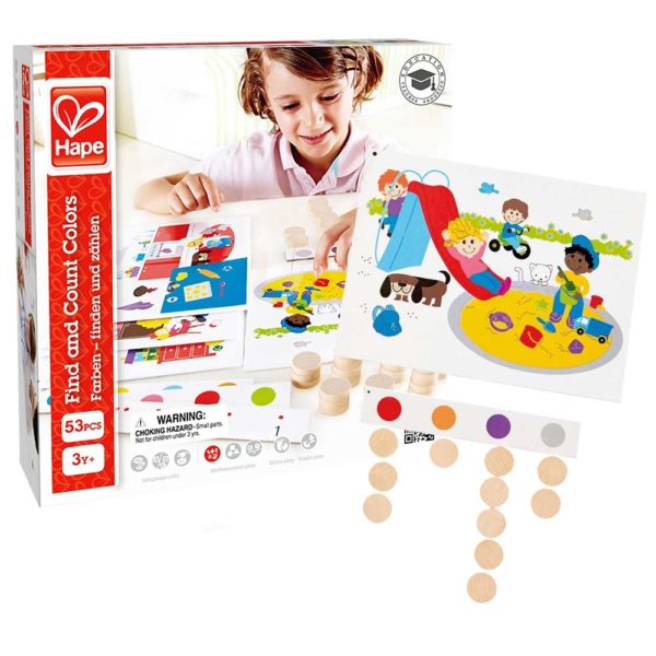 E6301 - Home Education - Find and Count Colours - 53pcs