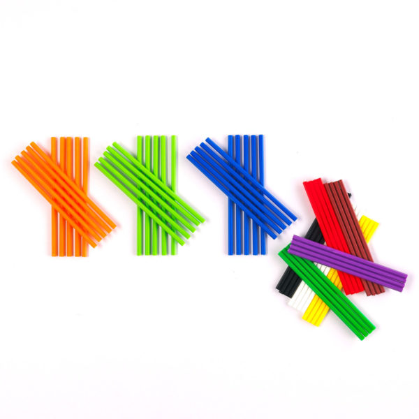 EDX13710 - Counting Sticks - 10 Colours - 1000pcs Polybag