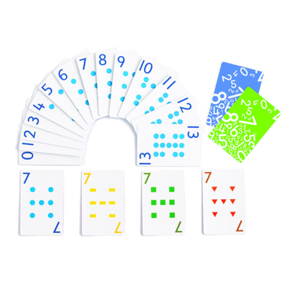 EDX24536 - Playing Cards - NUMBER School Friendly - 8 Decks