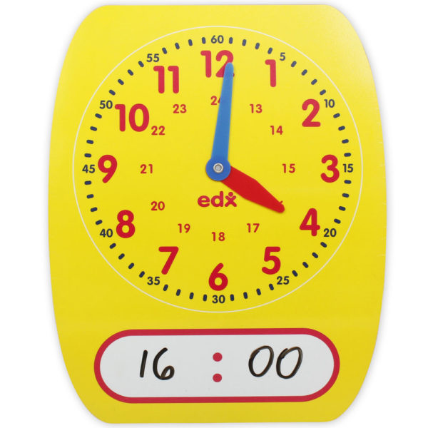 EDX25658 - Clock - Write &amp; Wipe - DEMO - 24hr