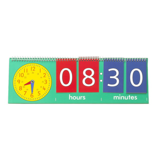 EDX25807 - Flip Chart - Tell Time - DEMO - 1pcs
