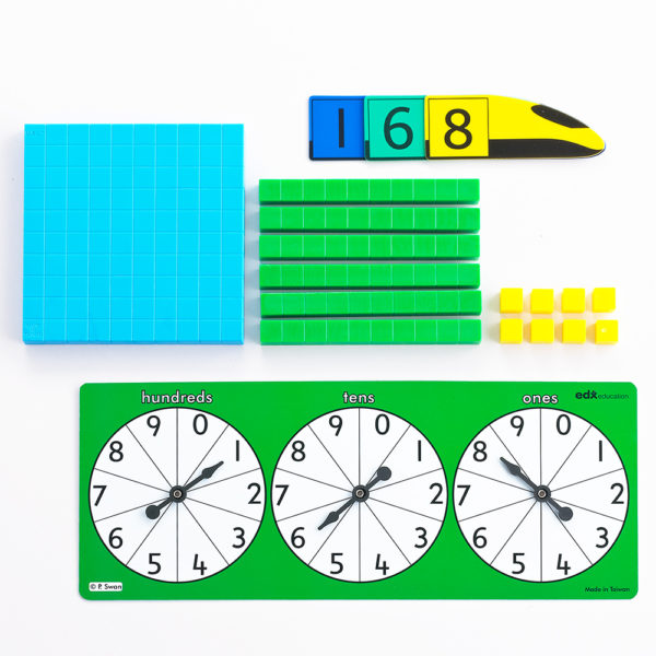 EDX26050 - Spinners - Place Value - 12pcs