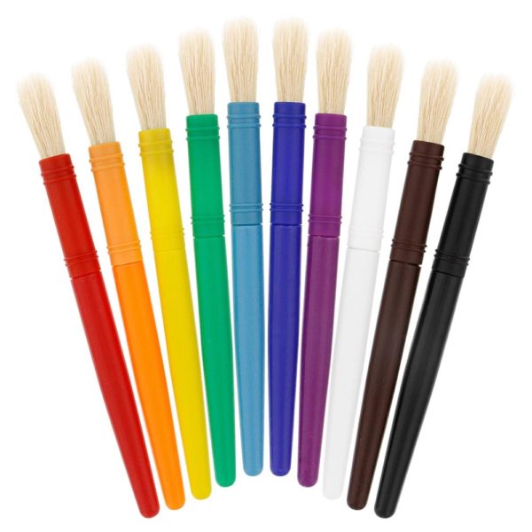 GBK-L-CPB-M-10 - Paint Brushes Set - Medium - 10pcs