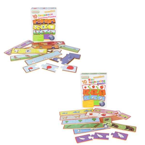 GBK-MK004 - Wooden Sequencing Puzzle Set