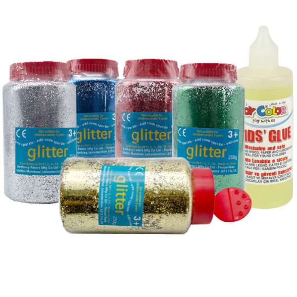GBK-RE002 - Glitter Set 500g with Glue