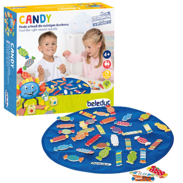 B22461 - Candy - Colour Matching Game - New! - 45pcs
