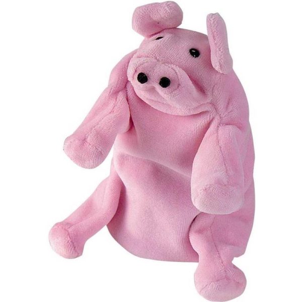 B40085 - HAND PUPPET - Pig