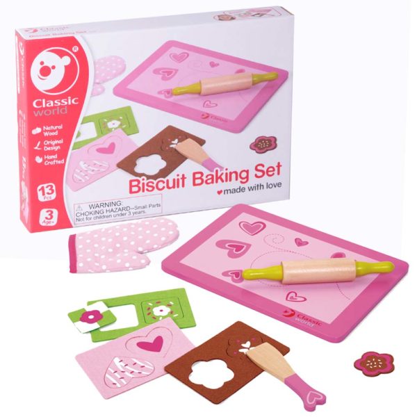 CW4110 - Pretend &amp; Play - Biscuit Baking Toy Set - 13pcs
