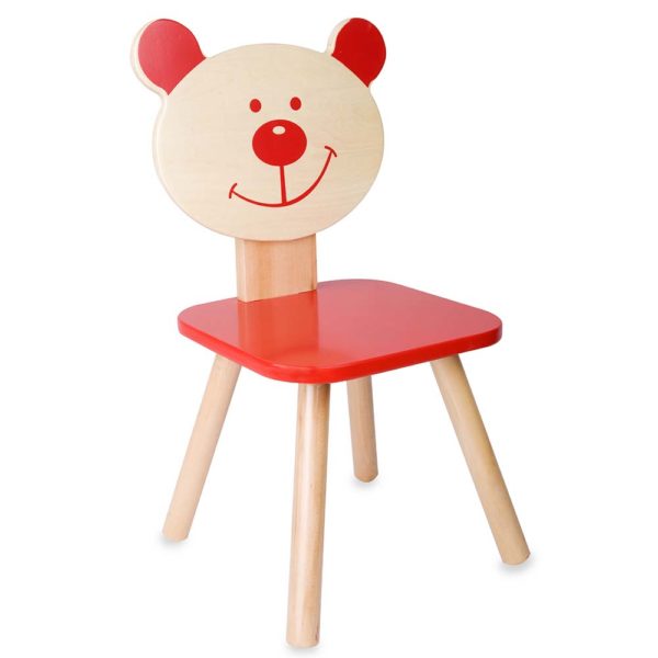 CW4802 - Bear Chair for Kids - Red
